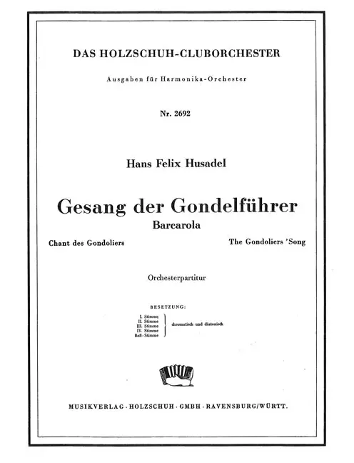 Gesang der Gondelführer